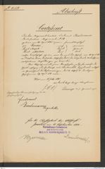 k.k. naturhistorisches Hofmuseum, Intendanzakten 1885-1896 (Hauer), Aktenzahl Z.465/1893, Seite 21